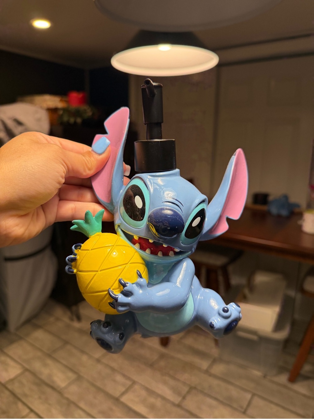 Stitch Pineapple Soap Dispenser - bathroom  Accessory